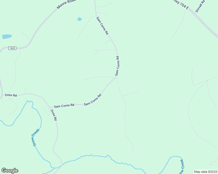 map of restaurants, bars, coffee shops, grocery stores, and more near 1459 Sam Corns Road in Lawsonville