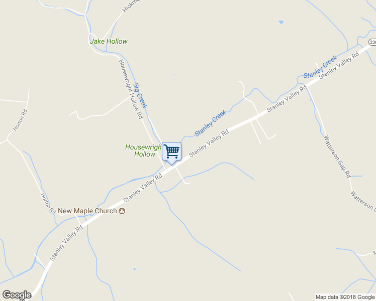 map of restaurants, bars, coffee shops, grocery stores, and more near 2135 Stanley Valley Road in Surgoinsville
