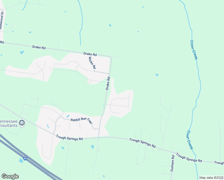 map of restaurants, bars, coffee shops, grocery stores, and more near 1119 Drake Road in Adams