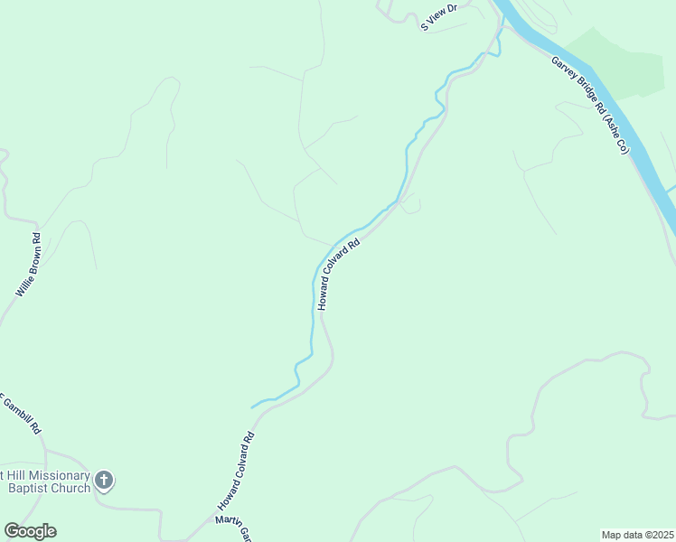 map of restaurants, bars, coffee shops, grocery stores, and more near 1070 Howard Colvard Road in Crumpler