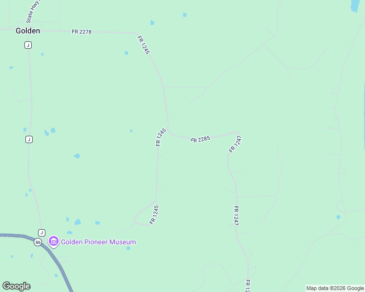 map of restaurants, bars, coffee shops, grocery stores, and more near 24375 Farm Road 2285 in Golden