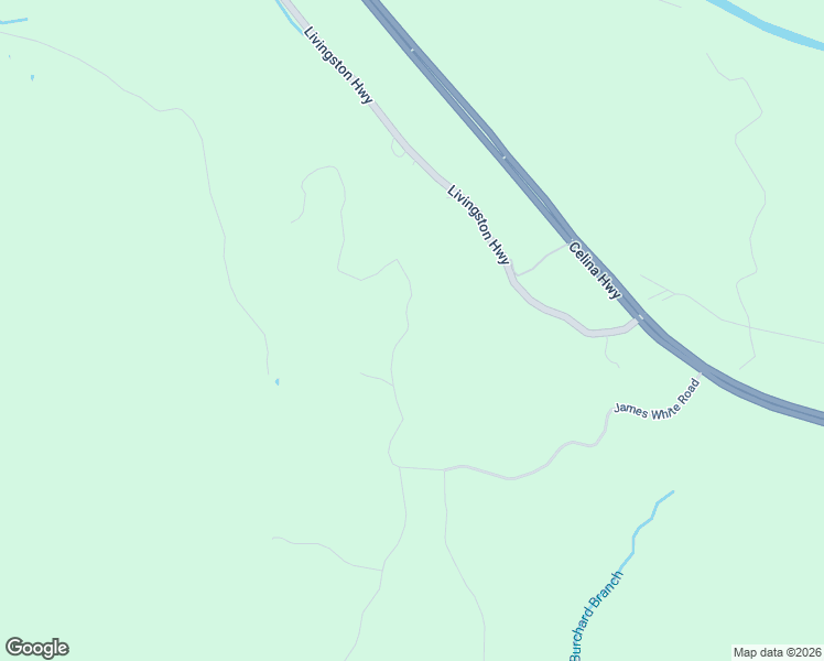map of restaurants, bars, coffee shops, grocery stores, and more near 1324 James White Road in Celina