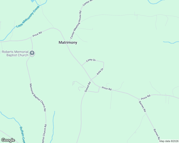 map of restaurants, bars, coffee shops, grocery stores, and more near 130 Kela Drive in Stoneville