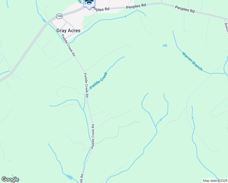 map of restaurants, bars, coffee shops, grocery stores, and more near 483 Paddle Creek Road in Bristol