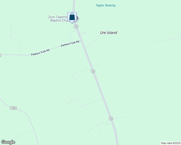 map of restaurants, bars, coffee shops, grocery stores, and more near 1176 North Carolina 32 in Corapeake