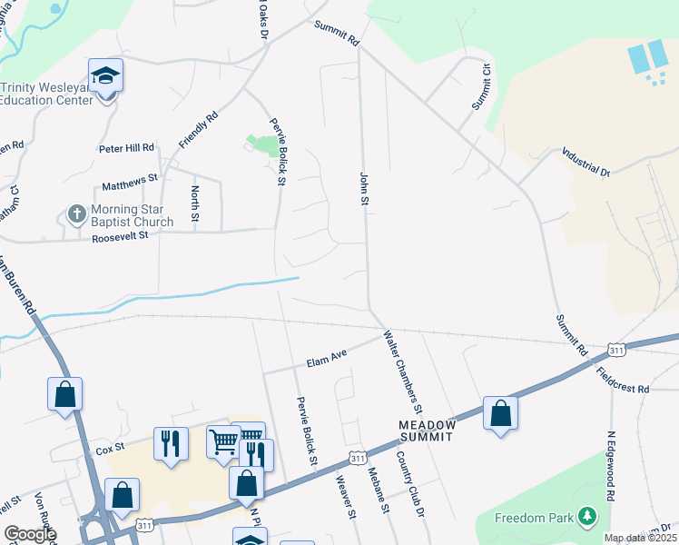 map of restaurants, bars, coffee shops, grocery stores, and more near 433 Belmont Court in Eden