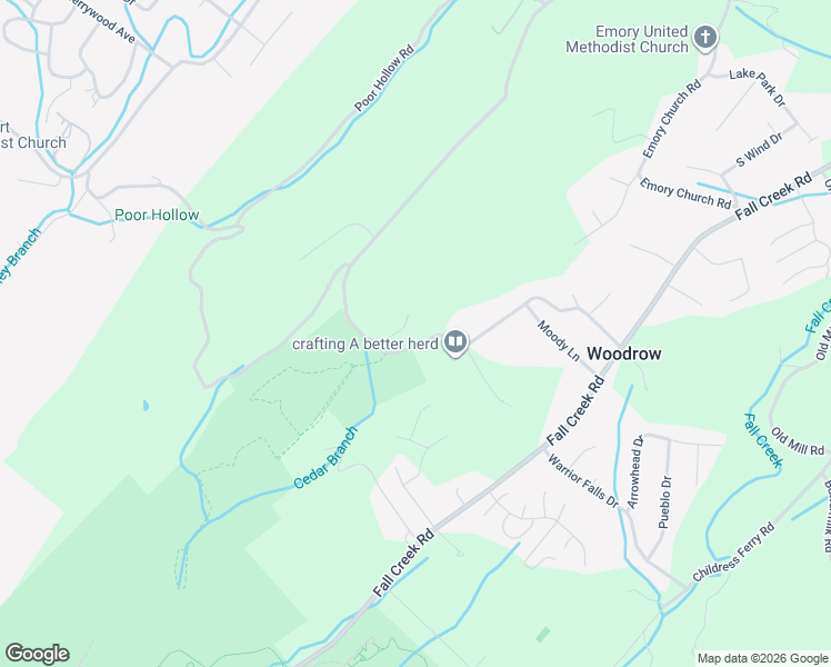 map of restaurants, bars, coffee shops, grocery stores, and more near 416 Cedar Branch Rd in Kingsport