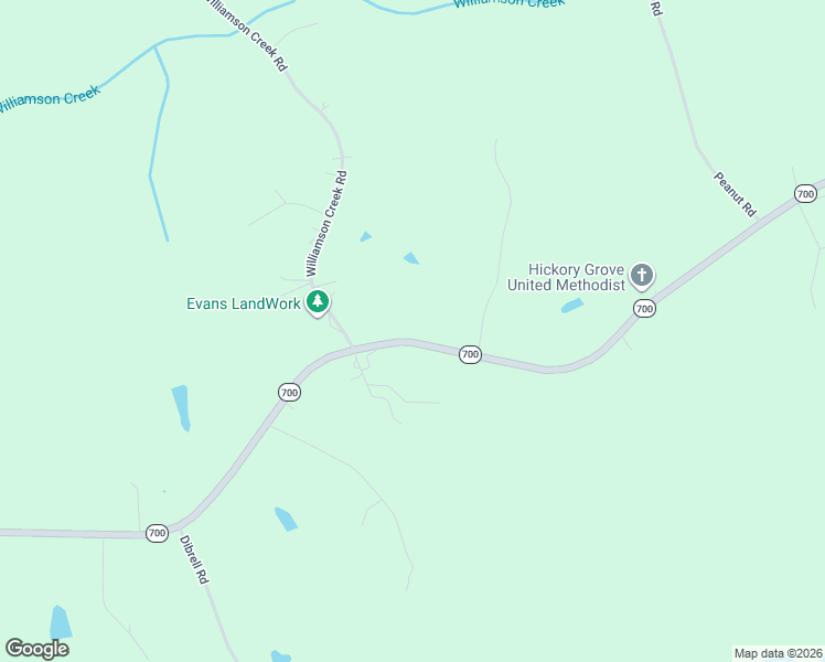 map of restaurants, bars, coffee shops, grocery stores, and more near 9671 North Carolina 700 in Pelham