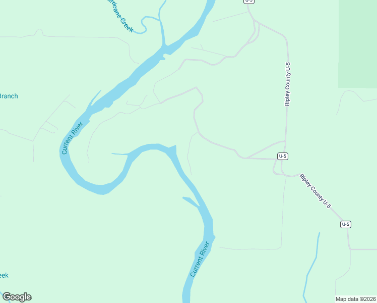 map of restaurants, bars, coffee shops, grocery stores, and more near Spring Bay Road in Doniphan