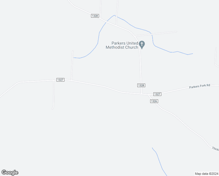 map of restaurants, bars, coffee shops, grocery stores, and more near Parkers Fork Road in Gates County