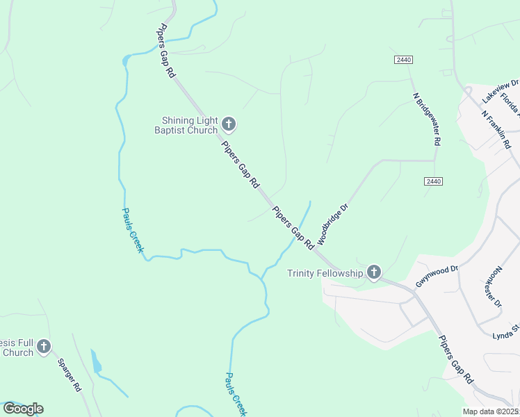 map of restaurants, bars, coffee shops, grocery stores, and more near 142 Yesterday Lane in Mount Airy