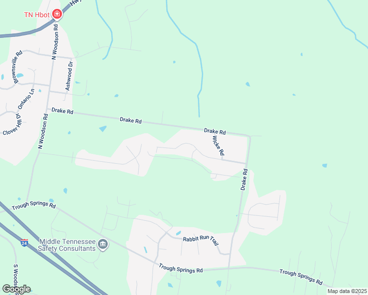 map of restaurants, bars, coffee shops, grocery stores, and more near 3636 Pretwicke Place in Adams