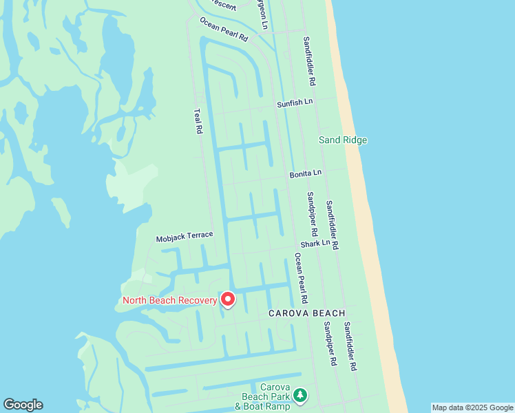 map of restaurants, bars, coffee shops, grocery stores, and more near 2182 Pike Rd in Corolla