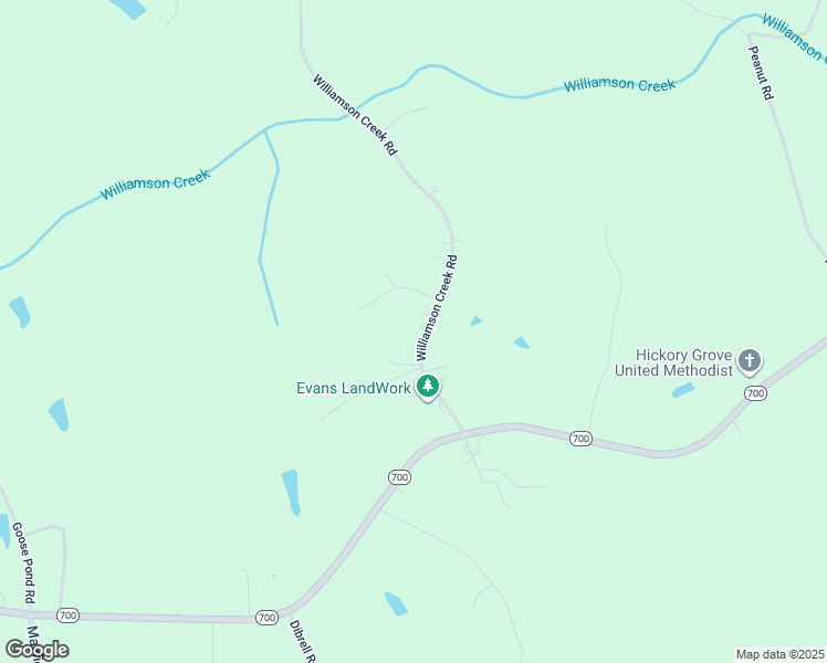 map of restaurants, bars, coffee shops, grocery stores, and more near 230 Williamson Creek Road in Ruffin