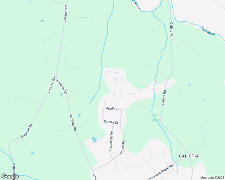 map of restaurants, bars, coffee shops, grocery stores, and more near 2073 Neill Lane in White House