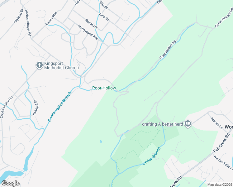 map of restaurants, bars, coffee shops, grocery stores, and more near 713 Harbor Springs Road in Kingsport