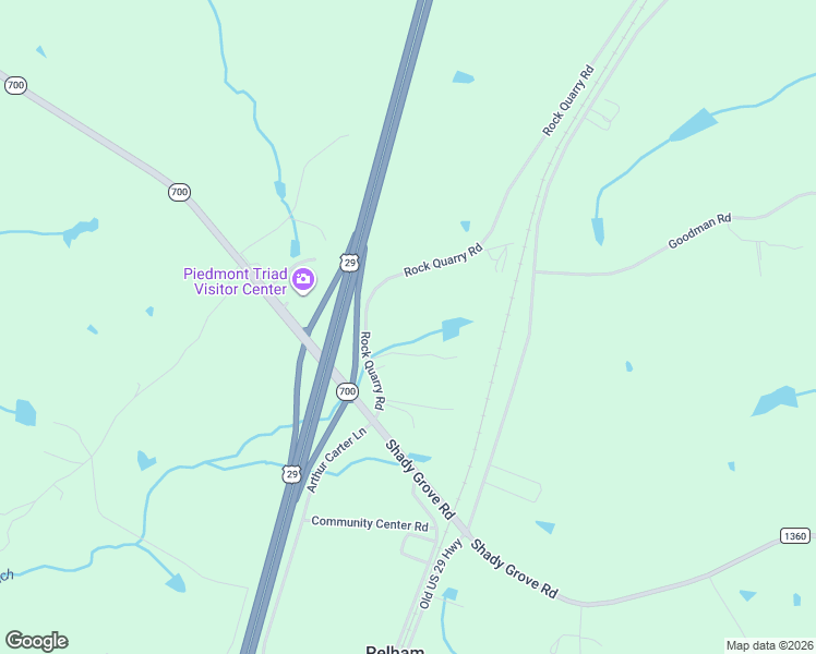 map of restaurants, bars, coffee shops, grocery stores, and more near 331 Rock Quarry Road in Pelham