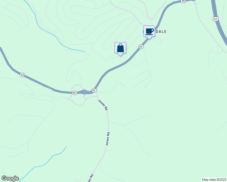 map of restaurants, bars, coffee shops, grocery stores, and more near 170 Freund Drive in Ridgedale