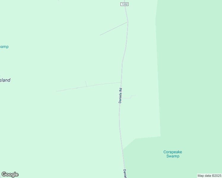 map of restaurants, bars, coffee shops, grocery stores, and more near 18 Stocks Lane in Corapeake