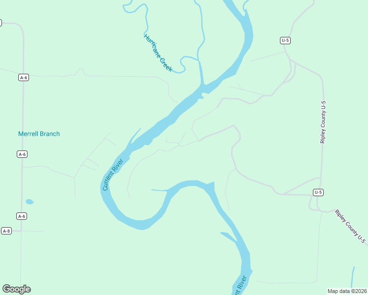 map of restaurants, bars, coffee shops, grocery stores, and more near Unnamed Road in Doniphan