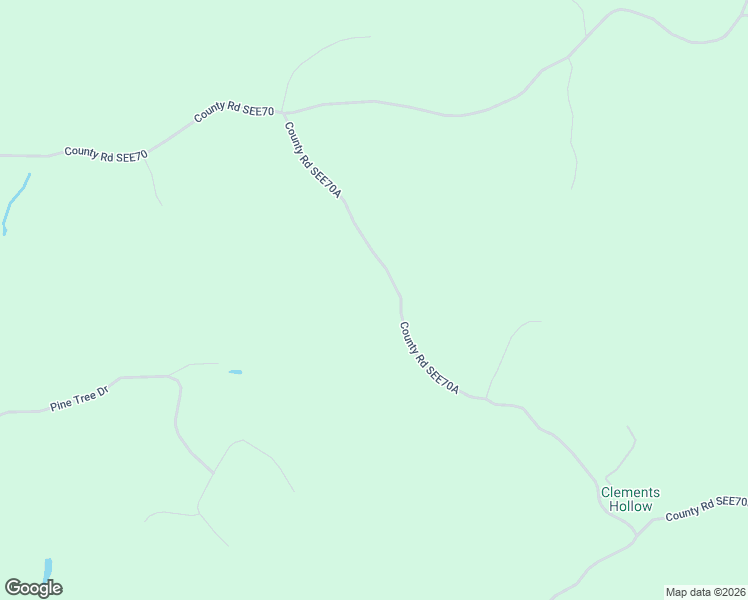 map of restaurants, bars, coffee shops, grocery stores, and more near County Road SEE70A in Pineville