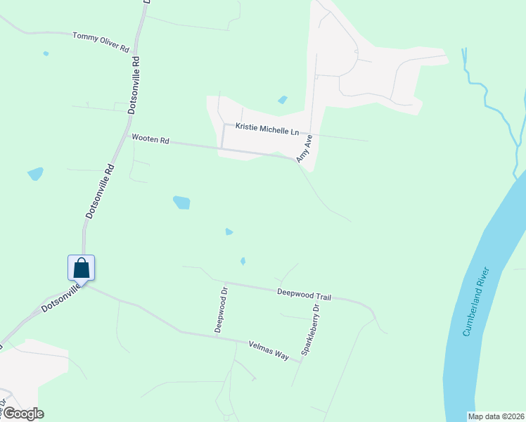 map of restaurants, bars, coffee shops, grocery stores, and more near 400 Wooten Road in Clarksville