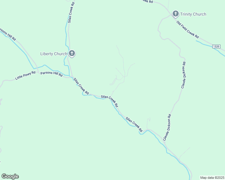 map of restaurants, bars, coffee shops, grocery stores, and more near 161 A L Blevins Road in Grassy Creek