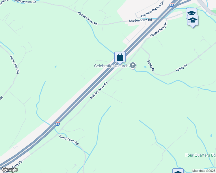 map of restaurants, bars, coffee shops, grocery stores, and more near 515 Shipley Ferry Rd in Blountville