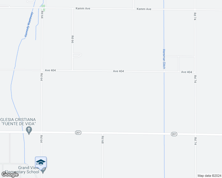 map of restaurants, bars, coffee shops, grocery stores, and more near 6881 Avenue 404 in Dinuba