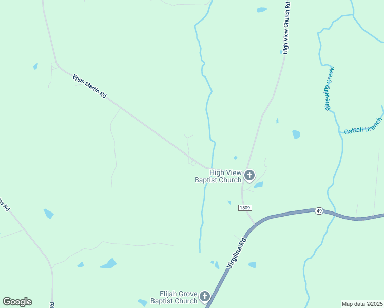 map of restaurants, bars, coffee shops, grocery stores, and more near 270 Epps Martin Road in Roxboro