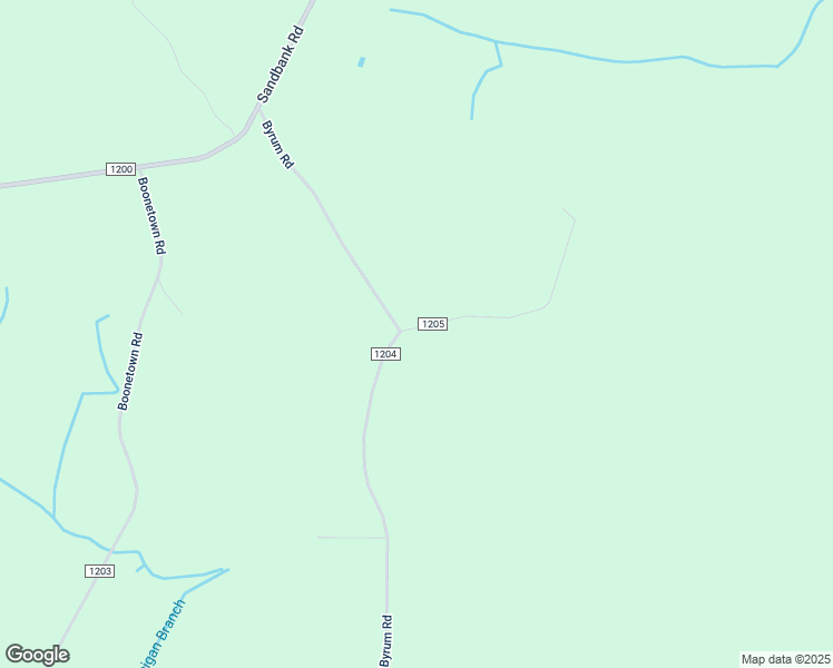 map of restaurants, bars, coffee shops, grocery stores, and more near Parker Lane in Gates County