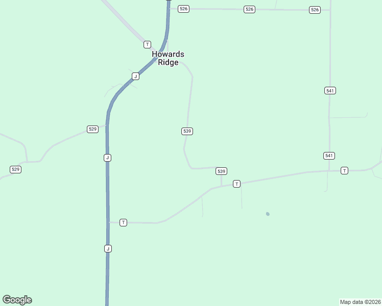 map of restaurants, bars, coffee shops, grocery stores, and more near 585 County Road 539 in Gainesville