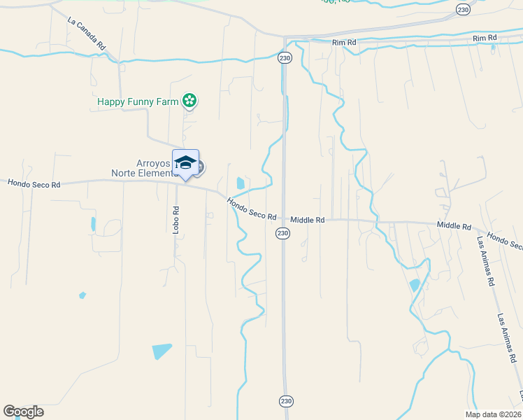 map of restaurants, bars, coffee shops, grocery stores, and more near 10 Archuleta Road in El Prado