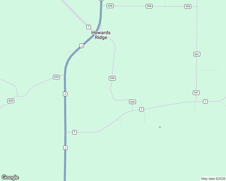 map of restaurants, bars, coffee shops, grocery stores, and more near 585 County Road 539 in Gainesville