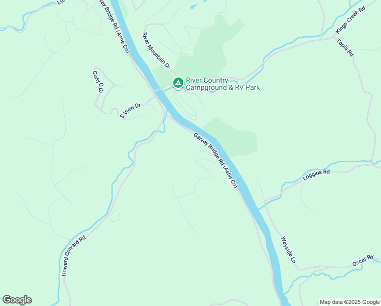 map of restaurants, bars, coffee shops, grocery stores, and more near 3454 Garvey Bridge Road in Crumpler
