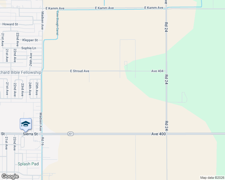map of restaurants, bars, coffee shops, grocery stores, and more near 14519 East Stroud Avenue in Kingsburg