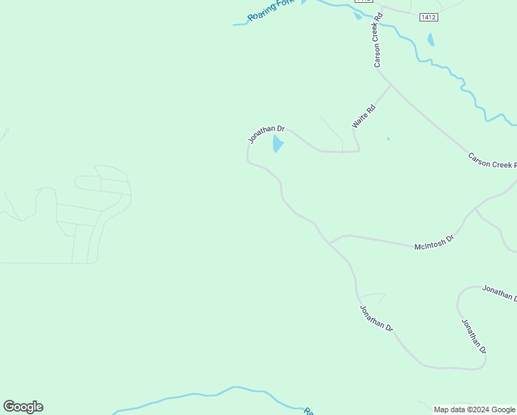map of restaurants, bars, coffee shops, grocery stores, and more near 412 Jonathan Drive in Lowgap