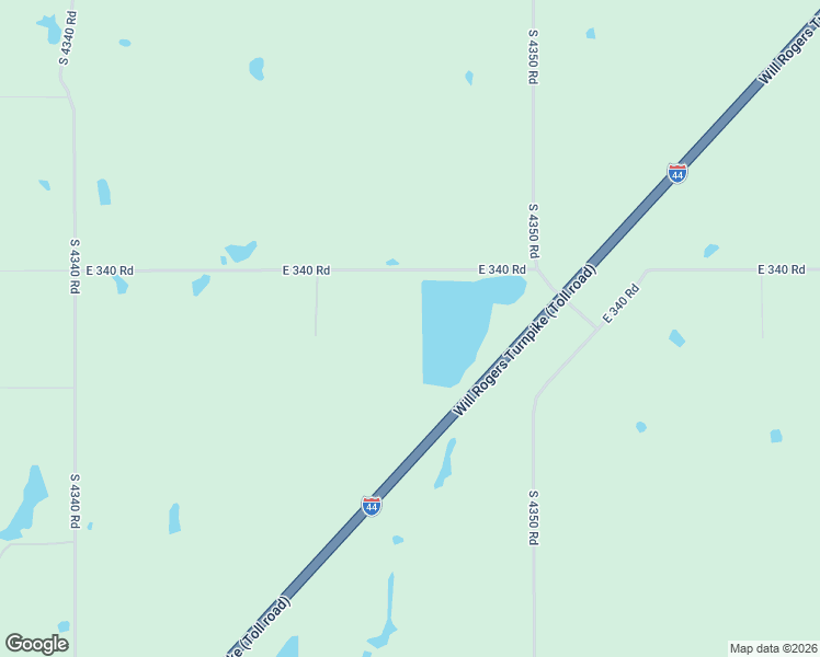 map of restaurants, bars, coffee shops, grocery stores, and more near East 340 Road in Big Cabin