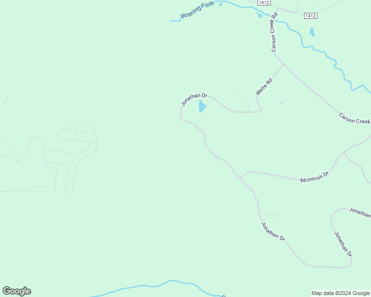 map of restaurants, bars, coffee shops, grocery stores, and more near 412 Jonathan Drive in Lowgap