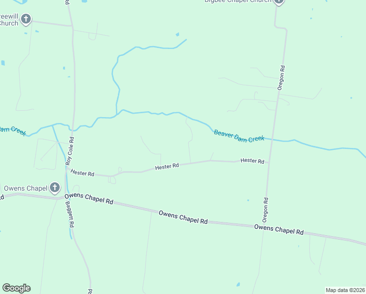 map of restaurants, bars, coffee shops, grocery stores, and more near 6808 Hester Road in Springfield