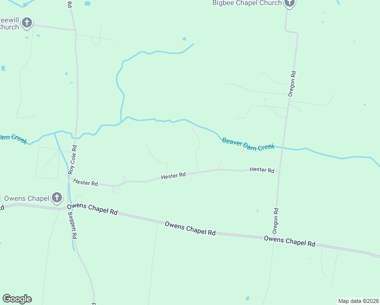 map of restaurants, bars, coffee shops, grocery stores, and more near 6808 Hester Road in Springfield