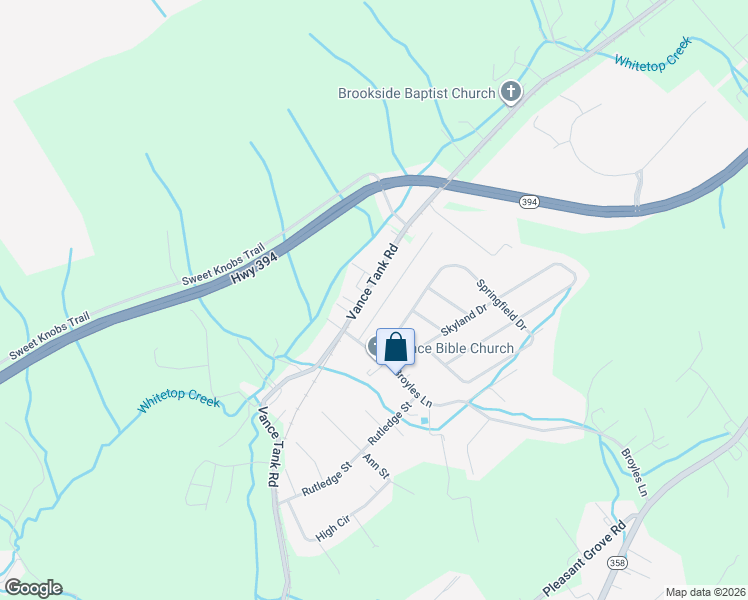 map of restaurants, bars, coffee shops, grocery stores, and more near 209 Linda's Way in Bristol