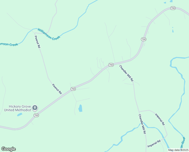 map of restaurants, bars, coffee shops, grocery stores, and more near 10325 North Carolina 700 in Pelham