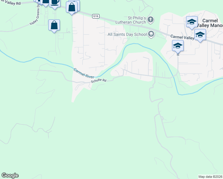 map of restaurants, bars, coffee shops, grocery stores, and more near 27635 Schulte Road in Carmel