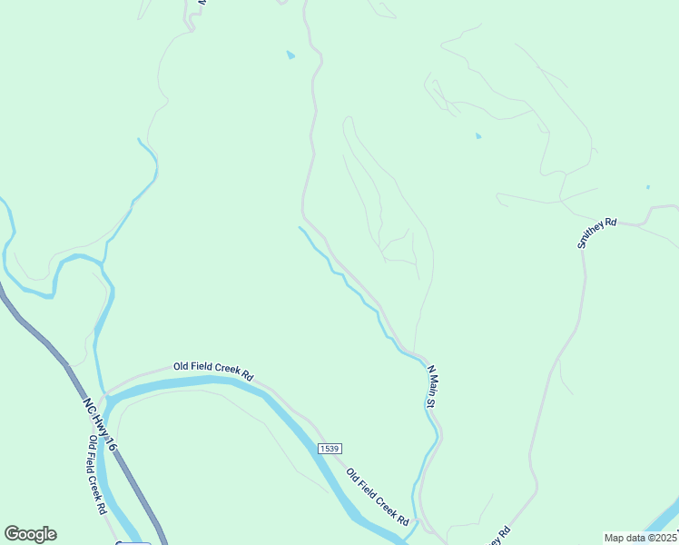 map of restaurants, bars, coffee shops, grocery stores, and more near North Carolina Highway 16 in Grassy Creek