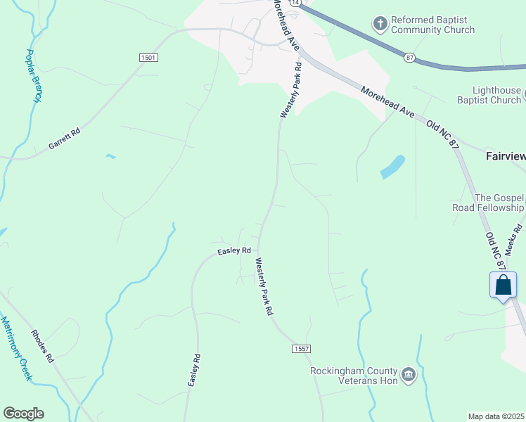 map of restaurants, bars, coffee shops, grocery stores, and more near 380 Westerly Park Road in Eden