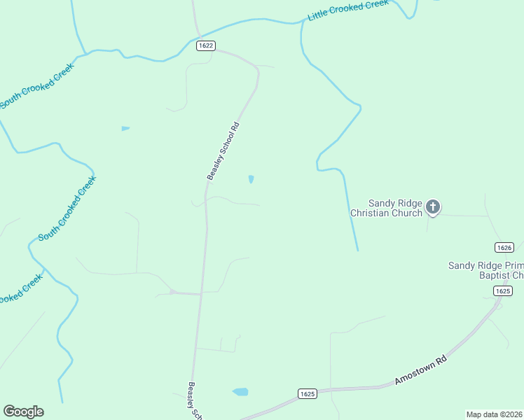 map of restaurants, bars, coffee shops, grocery stores, and more near 3639 Beasley School Road in Sandy Ridge