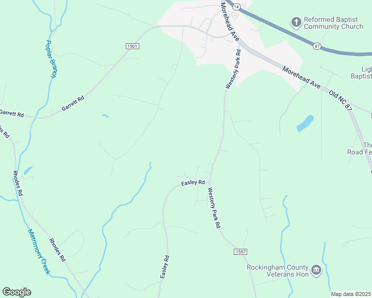 map of restaurants, bars, coffee shops, grocery stores, and more near 380 Westerly Park Road in Eden