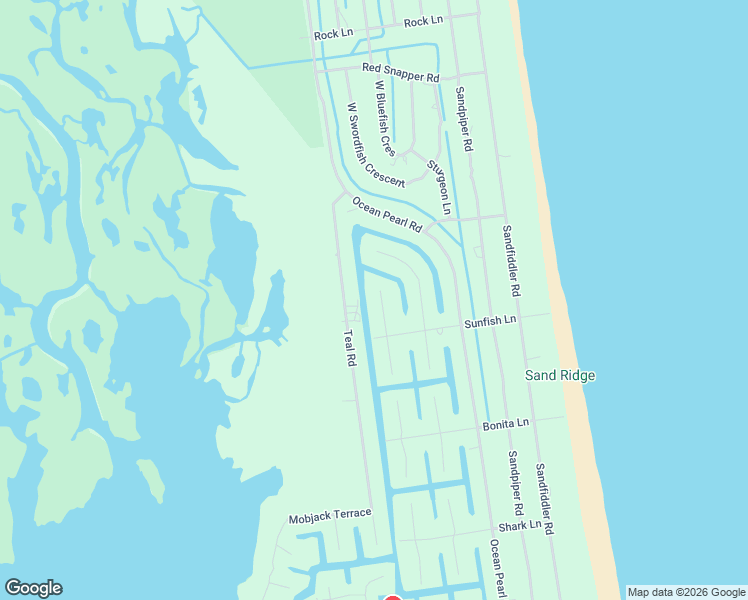 map of restaurants, bars, coffee shops, grocery stores, and more near 2231 Teal Road in Corolla
