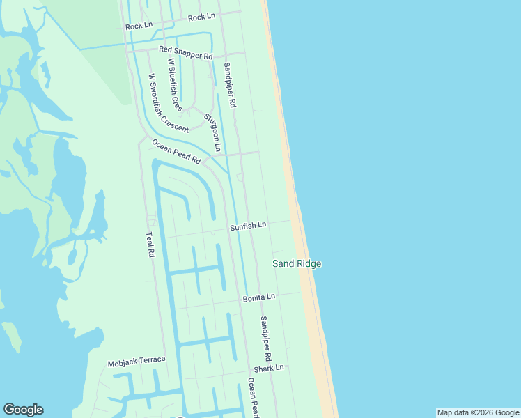map of restaurants, bars, coffee shops, grocery stores, and more near 2225 Sandpiper Road in Corolla